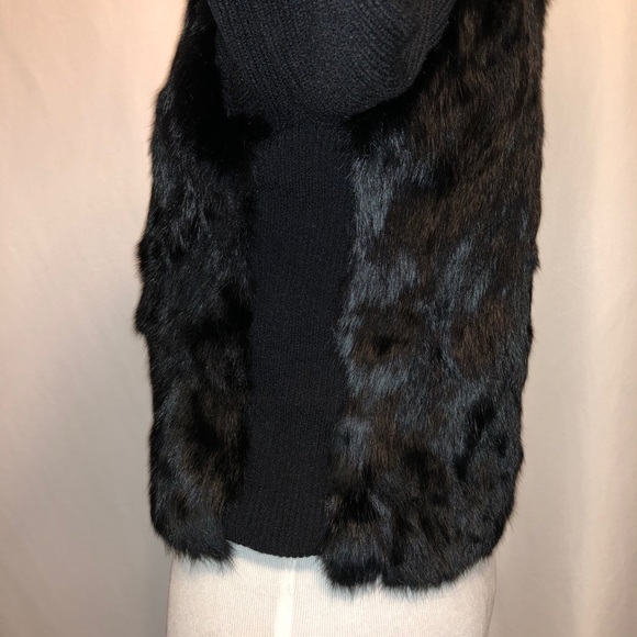 BeBe Rabbit Fur Coat - Picture 4 of 13